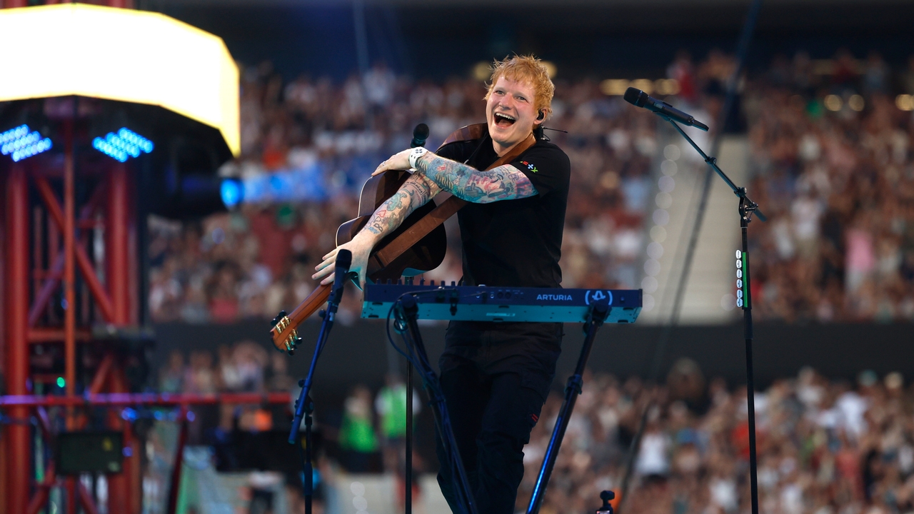 ed-sheeran-vence-el-calor-para-proclamarse-el-rey-de-las-canciones-en-su-primera-noche-en-madrid